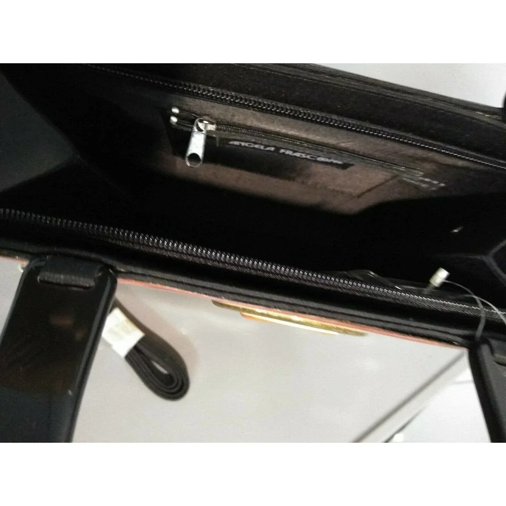 Angela Frascone Handbag Purse w. Removable Shoulder Strap - Picture 6 of 11